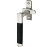 Raamsluiting Met Sluitplaat Links Dual glans nikkel