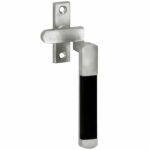 Raamboom Met Sluitplaat Rechts Dual mat nikkel ongelakt