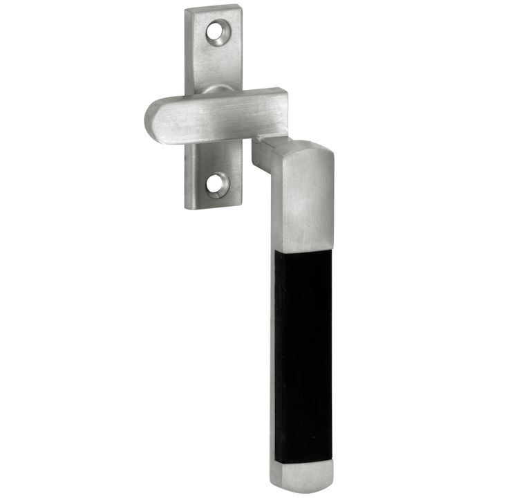 Raamboom Met Sluitplaat Rechts Dual mat nikkel ongelakt