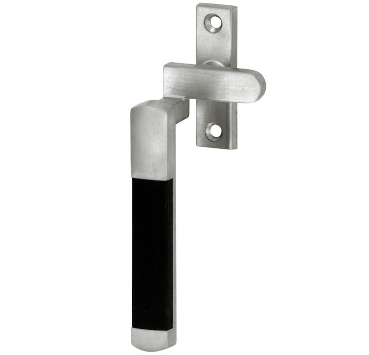 Raamboom Met Sluitplaat Links Dual mat nikkel ongelakt