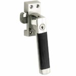 SKG Raamsluiting Met Sluitplaat Rechts Dual glans nikkel