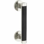 Deurgreep Dual/rond glans nikkel