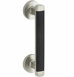 Deurgreep Dual/rond mat nikkel ongelakt