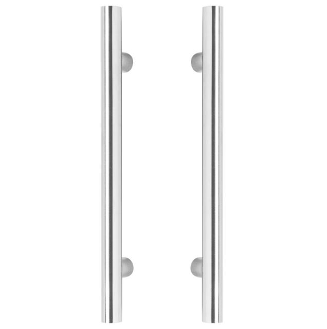 Intersteel Set Deurgrepen T-vorm 1000x80x30 HoH 800 mm RVS