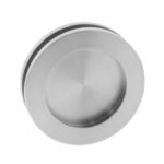 Intersteel Schuifdeurkom voor glasdeur 55mm RVS geborsteld