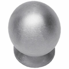 Intersteel Knop bolrond achterplaat Ø20mm rvs