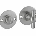 WC-Sluiting 5-8 mm Chemin de Fer 50mm mat nikkel ongelakt