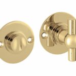 WC-Sluiting 5-8 mm Chemin de Fer 50mm messing ongelakt