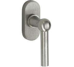 Draaikiepgarnituur Chemin de Fer/Elegant mat nikkel ongelakt