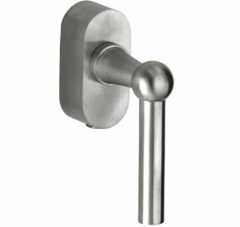 SKG2 Draaikiepgarnituur afsluitbaar Chemin de fer/Elegant mat nikkel ongelakt