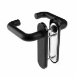 Nemef binnendeurbeslag brandwerend 2914/02 zwart