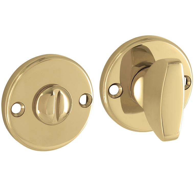 WC-Sluiting 5-8 mm Elegant/Facet messing gelakt