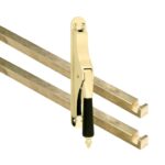 Pomp-espagnolet Antique ebben Messing Gelakt Inclusief 2 Stangen