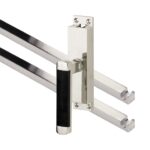 Kruk-espagnolet Dual Links Glans Nikkel Inclusief 2 Stangen