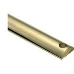 Losse krukespagnoletstang 6x16x1400mm messing gelakt