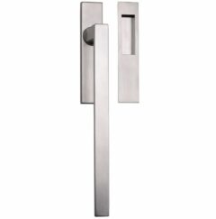 Hef/Schuifdeurbeslag Tavira met schuifdeurkom RVS