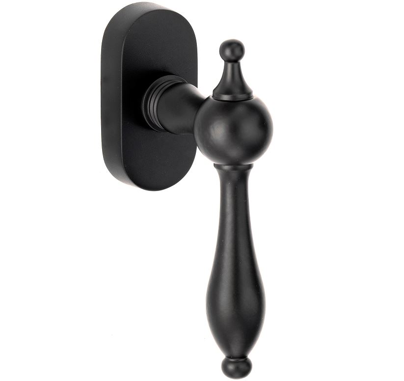 Draaikiepgarnituur Barock/Elegant mat zwart