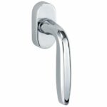 Draaikiepgarnituur Banaan/Elegant glans chroom