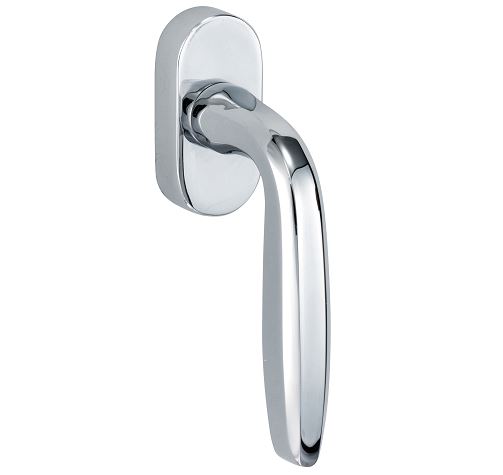 Draaikiepgarnituur Banaan/Elegant glans chroom