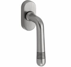 Draaikiepgarnituur Art-Deco/Elegant mat nikkel ongelakt