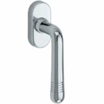 Draaikiepgarnituur Art-Deco/Elegant glans chroom