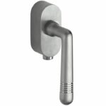 SKG2 Draaikiepgarnituur afsluitbaar Art-Deco/Elegant mat nikkel ongelakt