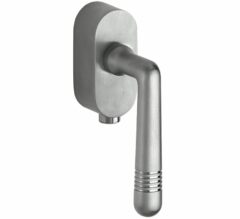 SKG2 Draaikiepgarnituur afsluitbaar Art-Deco/Elegant mat nikkel ongelakt