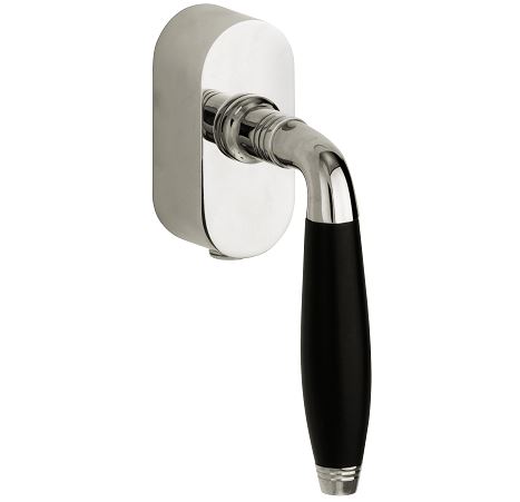 SKG2 Draaikiepgarnituur afsluitbaar Bonton ebben/Elegant glans nikkel