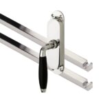 Kruk-espagnolet Bonton ebben Links Glans Nikkel Inclusief 2 Stangen