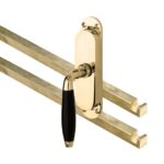 Kruk-espagnolet Bonton ebben Links Messing Ongelakt Inclusief 2 Stangen