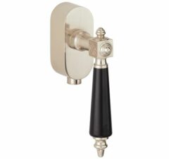 SKG2 Draaikiepgarnituur afsluitbaar Roman/Elegant glans nikkel