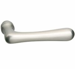 Deurkruk Linea mat nikkel ongelakt