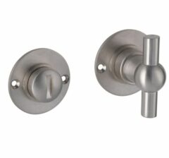 WC-Sluiting 5-8 mm Chemin de Fer 40mm mat nikkel ongelakt