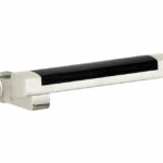 Deurkruk Dual ebben glans nikkel