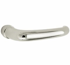 Deurkruk Halfsabel glans nikkel
