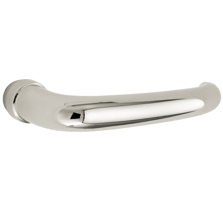Deurkruk Halfsabel glans nikkel