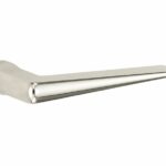 Deurkruk Wig glans nikkel