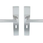 ODShop deurkruk Modern haaks op recht schild SL56 rvs