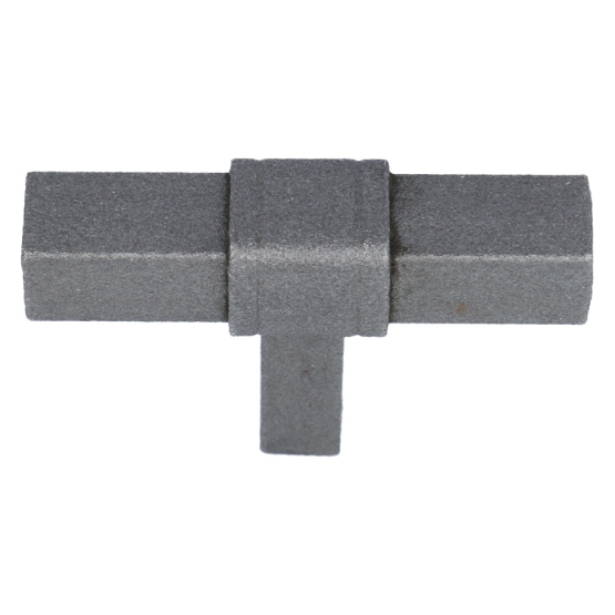T-knop IJzer Grijs 63 mm - Afbeelding 3