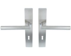 ODShop deurkruk Modern haaks op recht schild SL72 rvs