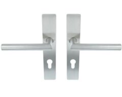 ODShop deurkruk Modern haaks op recht schild PC72 rvs