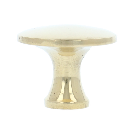 Knopje Messing Gepolijst 30 mm