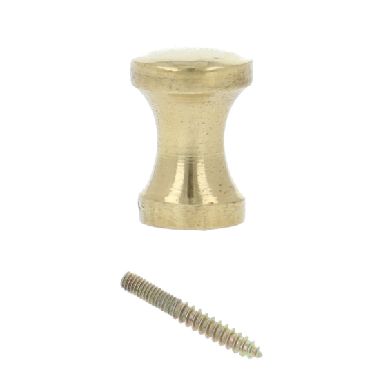 Knopje Messing Gepolijst 10 mm