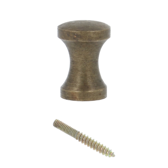 Knopje Messing Antiek 10 mm