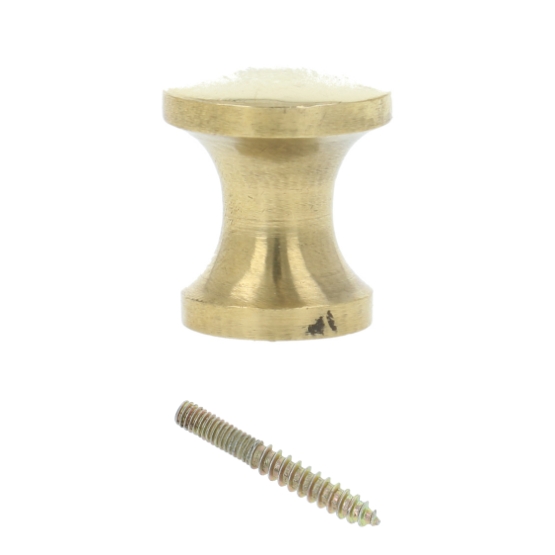 Knopje Messing Gepolijst 16 mm