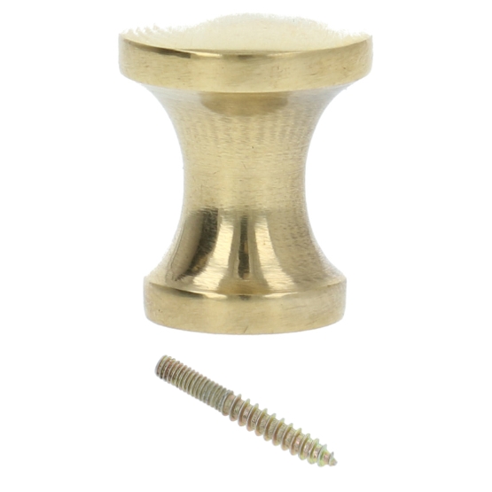 Knopje Messing Gepolijst 18 mm