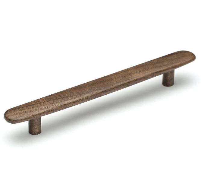 Greep Odense Walnoot gelakt 160 mm