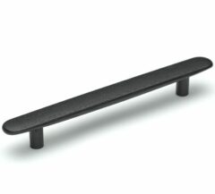 Greep Odense Essen gelakt mat zwart 160 mm