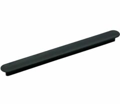 Greep Oslo Essen gelakt mat zwart 256 mm