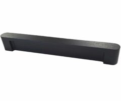 Greep Malmö Essen gelakt mat zwart 160 mm
